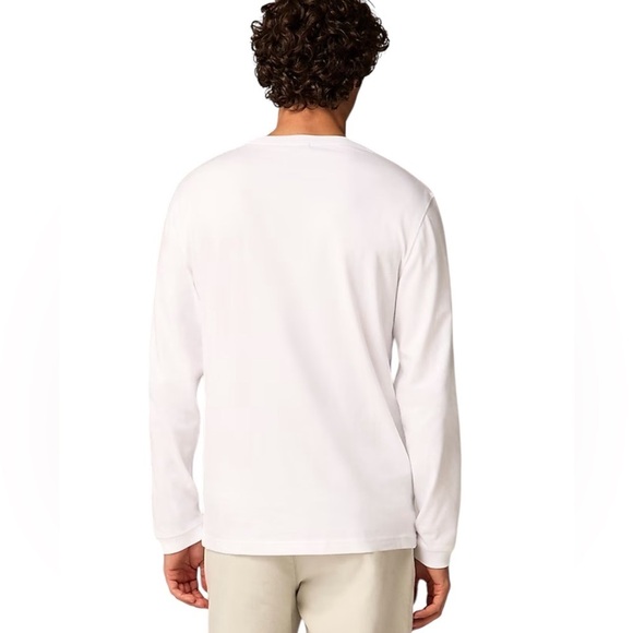 J. CREW Relaxed long-sleeve premium-weight cotton T-shirt ‎ in White Size Medium - Picture 2 of 7